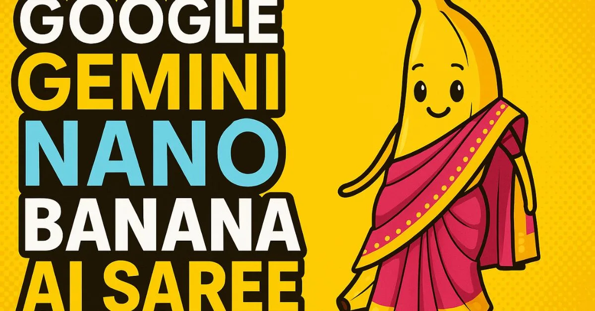 Google Gemini Nano Banana AI Saree