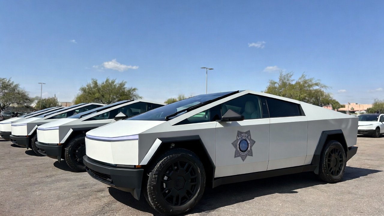 Las Vegas police ended up with a fleet of free Tesla Cybertrucks
